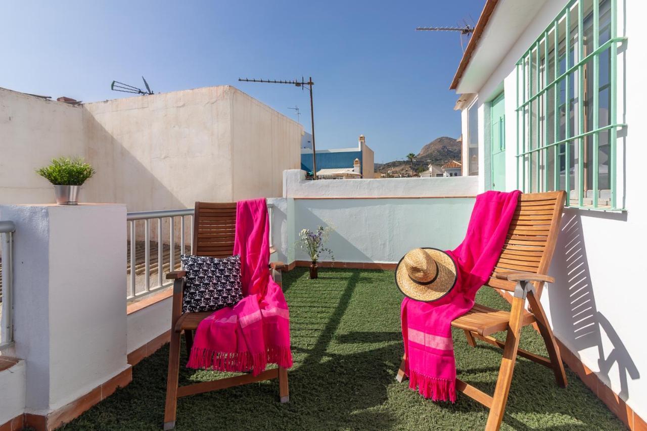 Sea & Wave Al Rolo Beach Apartment Malaga Bagian luar foto